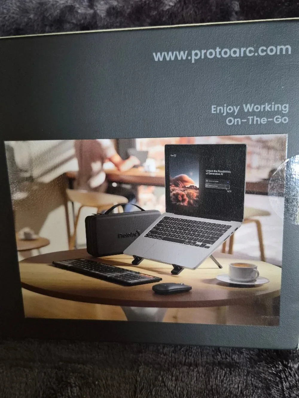ProtoArc XKM01 CaseUp Foldable Keyboard, Mouse And Stand